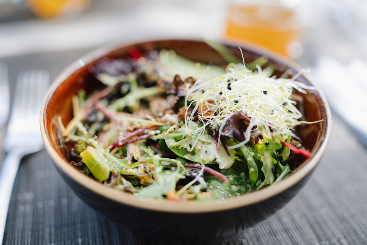 Fresh wholesome ingredients for healthy cooking